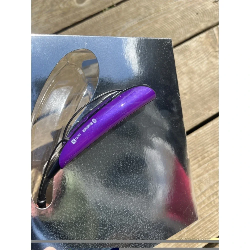 LG Tone Pro HBS-750 Wireless Stereo Headset, Bluetooth 3.0 Music / Talk, Purple